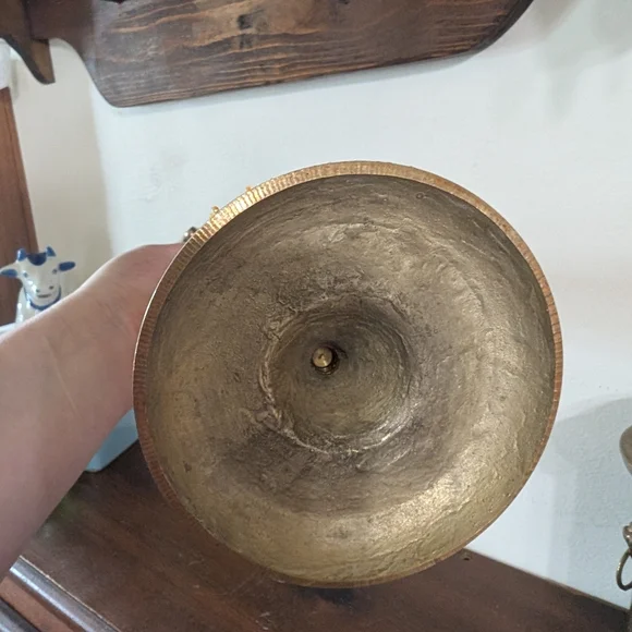 Vintage Decorative Brass Parrot Tall Perch Base Sculpture Hollywood Regency MCM - Picture 12 of 16